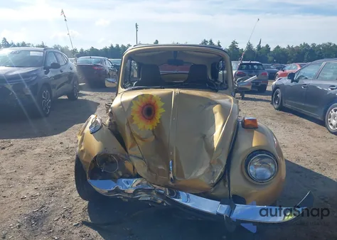 1974 Volkswagen Beetle из США, поврежденный, VIN 1542445340